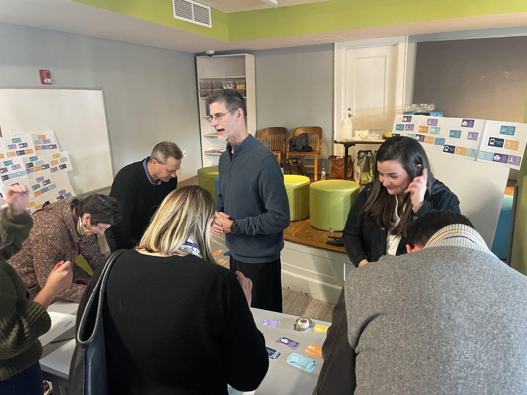 Fairpointe team facilitating an interactive planning workshop